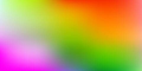 Light multicolor vector blur backdrop.
