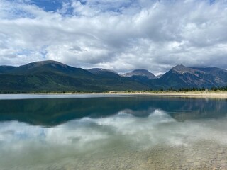 lake in the mountains