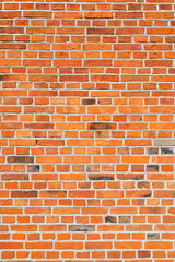 Fototapeta premium Ściana z czerwonej cegły
