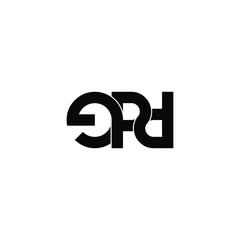epd letter original monogram logo design