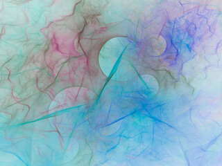 surreal futuristic digital 3d design art abstract background fractal illustration for meditation and decoration wallpaper