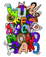 alphabet with kids