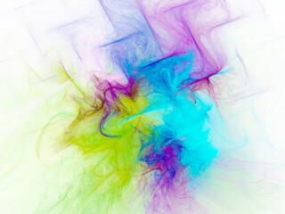 surreal futuristic digital 3d design art abstract background fractal illustration for meditation and decoration wallpaper