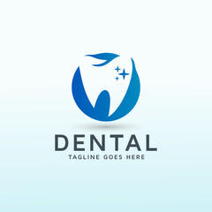 general dentistry services vector logo design