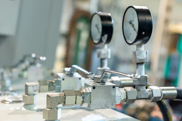 A valve with a valve in the hydraulic power system of industrial equipment.