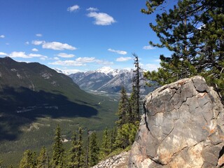 Mount Rundle spine spectacular unspoiled scenery 