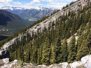 Mount Rundle spine spectacular unspoiled scenery 