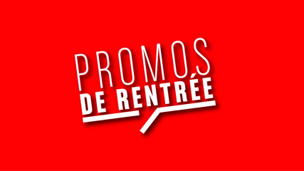 promos de rentrée