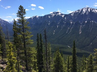 Mount Rundle spine spectacular unspoiled scenery