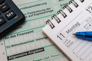Finanzamt Steuererklärung einreichen