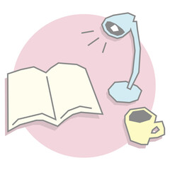 リラックスして読書