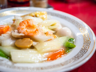 八宝菜のクローズアップ画像