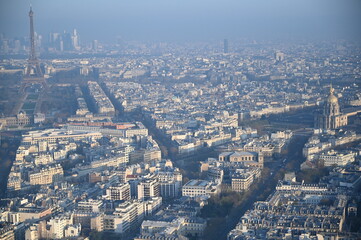 Paris lever du jour ville capitale architecture urbanisme monuments tour Eiffel