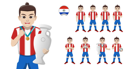 Soccer Player from Paraguay National Team