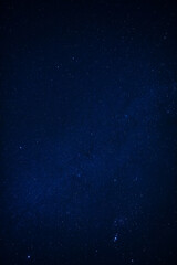 Milky Way stars and starry skies photographed with long exposure from a remote suburb dark location.