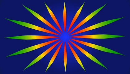 abstract background with rays