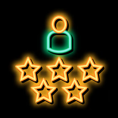 Ability Assessment Human Talent neon light sign vector. Glowing bright icon sign. transparent symbol illustration