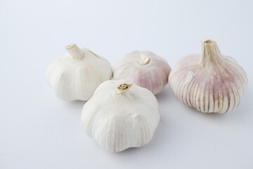 Obraz na płótnie Canvas Garlic Isolated on white background