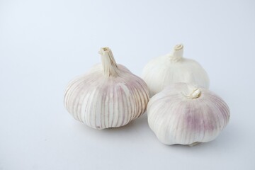 Garlic Isolated on white background