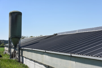 silo grain ferme agriculture bio reserve nourriture