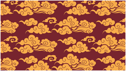 中華風　伝統的　文様　背景