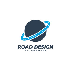 Road logo vector template, Creative Road logo design concepts