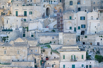 View of Matera, Basilicata, Italy - 437186073