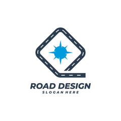 Road logo vector template, Creative Road logo design concepts