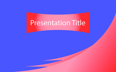 Design a cover page for a report or presentation. Design templates for websites.