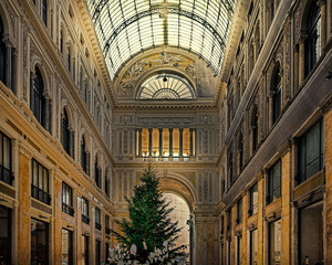 galleria Umberto Napoli Christmas Tree