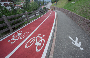 red city bike fast lane