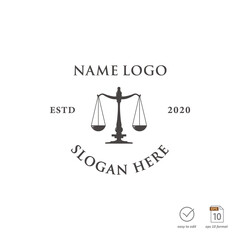 attorney and law logo.modern design.abstract style.vector illustration	