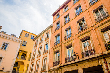Obraz premium Dans les rues de la Croix Rousse à Lyon
