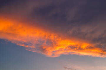 The blurred abstract background of the morning sun exposure to the tiny dust particles that surround the tall buildings in the capital, the long-term health issue of pollution.