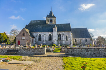 Saint Martin de Blosseville (Eglise Saint-Martin de Blosseville or Eglise Saint-Lezin) - catholic...