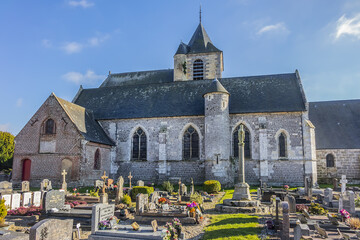 Saint Martin de Blosseville (Eglise Saint-Martin de Blosseville or Eglise Saint-Lezin) - catholic...