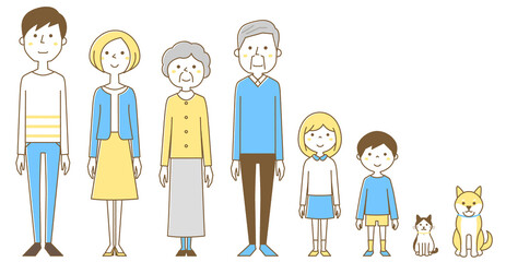 家族　三世代