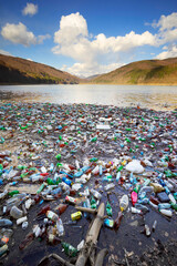 A sea of plastic waste