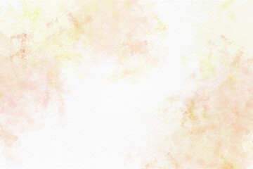 Soft pink watercolor abstract background