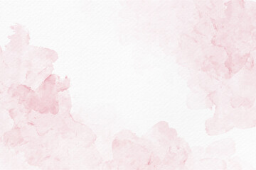 Fototapeta premium Soft pink watercolor abstract background
