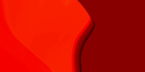 Abstract red shape curve line two tone colour illustration background 