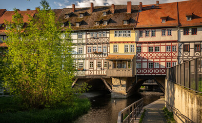 Erfurt Altstadt, Ziradelle und Krämerbrücke