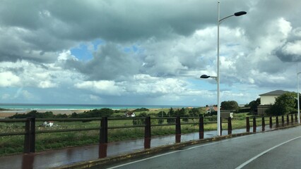 Cantabria. The tide. Clouds. Colors without filters.