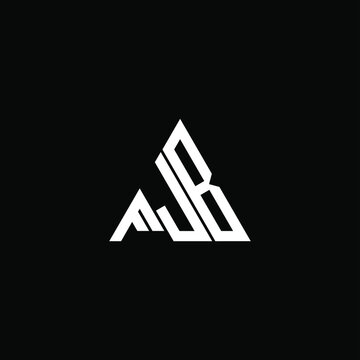 F J B letter logo abstract creative design. F J B unique design
