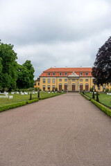 Fototapeta na wymiar Rococo castle Mosigkau in Saxony-Anhalt, Germany