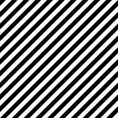 Diagonal black and white lines. Seamless and vector lines wallpaper. Monochrome stripes dioagonal.