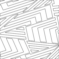 striped background. Geometric vector pattern with triangular elements. abstract ornament for wallpapers and backgrounds. Black and white colors. 