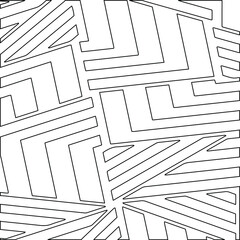 striped background. Geometric vector pattern with triangular elements. abstract ornament for wallpapers and backgrounds. Black and white colors. 