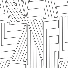 striped background. Geometric vector pattern with triangular elements. abstract ornament for wallpapers and backgrounds. Black and white colors. 