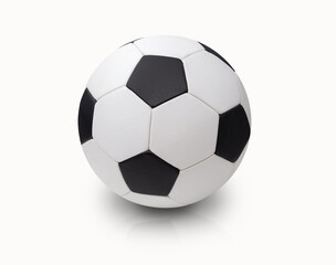 Naklejka premium soccer ball isolated on a white background